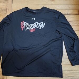 Under Armour Black Crew Neck Tee